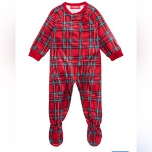 HOLIDAY LANE | Brinkley Plaid Pajamas One-Piece